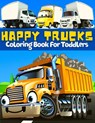 Trucks Coloring Book For Toddlers - Am Publishing Press - 9786069612804