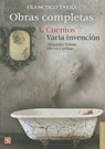 Obras Completas. Tomo I - TARIO,  Francisco - 9786071620125