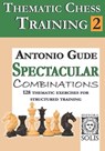 Thematic Chess Training: Book 2 - Spetacular Combinations - Antonio Gude - 9786598628055