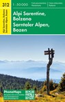 Sarntaler Alpen, Bozen, Wander - Radkarte 1 : 50 000 -  - 9788074454288