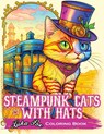 Steampunk Cats With Hats - Luka Poe - 9788367484206