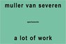 A Lot of Work - Muller Van Severen - 9788409833443