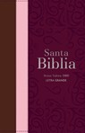 Biblia Rvr 1960 Letra Grande Tamaño Manual Tricolor Guinda Palo Rosa Marrón Con Cierre E Índice (Bible Rvr 1960 Large Print Handsize Leatherlike Trico - Reina Valera 1960 - 9788418853340