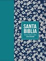 Biblia Rvr 1960 Compacta Símil Piel Flores Verde Azulado (Bible Rvr 1960 Compact Size Leatherlike Teal Flowers (Spanish Edition) - Reina Valera 1960 - 9788418853449