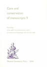 Care & Conservation of Manuscripts, Volume 9 - Gillian Fellows-Jensen ; Peter Springborg - 9788763505543
