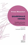 Quaresimale minore - Primo Mazzolari - 9788810963159