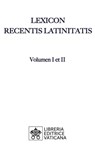 Lexicon Recentis Latinitatis - Karl Egger ; Adelaide Maria Giannangeli - 9788826604701