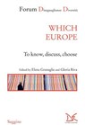 Which Europe - ForumDD - 9788855226721