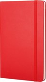 Moleskine notitieboek, ft 9 x 14 cm, gelijnd, harde cover, 192 blad, rood - Moleskine - 9788862930000