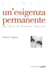 Un'esigenza permanente - Valerio Capasa - 9788874701537