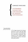 L'io possibile. L'autofiction come paradosso del romanzo contemporaneo - Lorenzo Marchese - 9788898716371