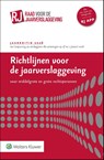 Richtlijnen voor de jaarverslaggeving, middelgrote en grote rechtspersonen 2026 -  - 9789013179453