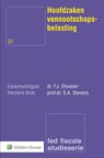 Hoofdzaken vennootschapsbelasting -  - 9789013183948