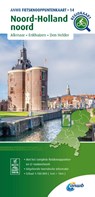Fietsknooppuntenkaart Noord-Holland noord 1:100.000 -  - 9789018046873
