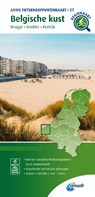 Fietsknooppuntenkaart Belgische kust 1:100.000 -  - 9789018047009