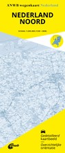 Wegenkaart Nederland Noord -  - 9789018055486