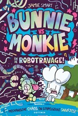 Bunnie vs Monkie en de robotravage, Jamie Smart -  - 9789025780036