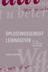 Oplossingsgericht leidinggeven - Fredrike Bannink - 9789026522321