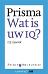 Prisma wat is uw IQ? - H.J. Eysenck - 9789031502257