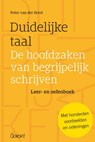 Duidelijke taal - - Peter van der Horst - 9789044137507
