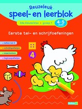 Reuzeleuk speel- en leerblok Eerste tel- en schrijfoefeningen; 2de kleuterklas; Groep 1; 4-5 jaar,  -  - 9789044742350