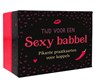 Tijd voor een sexy babbel - Pikante praatkaarten voor koppels -  - 9789044765632