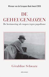 De geheugenlozen, Géraldine Schwarz -  - 9789045036380