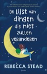 De lijst van dingen die niet zullen veranderen - Rebecca Stead - 9789045124278
