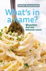 What’s in a name? - Stefan Ruysschaert - 9789046613368
