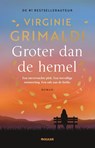 Groter dan de hemel - Virginie Grimaldi - 9789046834121