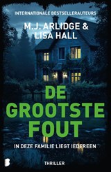 De grootste fout, M.J. Arlidge ; Lisa Hall -  - 9789049208806