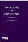 Fiscale oraties en afscheidsredes + CD-ROM - PIETERSE, L.J.A. - 9789064762253