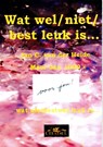 Wat wel/ niet/ best leuk is... - J.C. van der Heide - 9789065860729