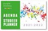 Purple Monkey Agenda en Studeerplanner 2021-2022 - John Cliteur - 9789081920360