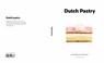 Dutch Pastry - Jonah Freud ; Cees Holtkamp - 9789082543766