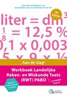 Werkboek landelijke reken- en wiskunde Toets (RWT) PABO - Erasmus Education - 9789082792980