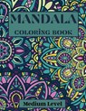 Mandala Coloring Book Medium Level - Over The Rainbow Publishing - 9789198725513