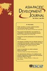 Asia-Pacific Development Journal, Volume 23, Number 1, June 2016 - United Nations Economic and Social Commission for Asia and the Pacific - 9789211207361