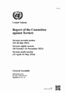 Report of the Committee Against Torture - United Nations - 9789211545890