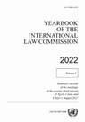 Yearbook of the International Law Commission 2022, Vol. I - International Law Commission - 9789211597172