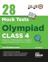 28 Mock Test Series for Olympiads Class 4 Science, Mathematics, English, Logical Reasoning, GK & Cyber 2nd Edition - Disha Experts - 9789355645852