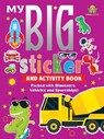 My Big Sticker And Activity Book - Packed with dinosaurs, vehicles and spaceships! - BOOKTOPUS - 9789369891450