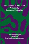 The decline of the West - Oswald Spengler - 9789374120095