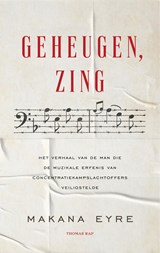 Geheugen, zing, Makana Eyre -  - 9789400411968