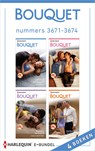 Bouquet e-bundel nummers 3671-3674 (4-in-1) - Annie West ; Cathy Williams ; Carole Mortimer ; Melanie Milburne - 9789402515039