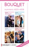 Bouquet e-bundel nummers 4025 - 4028 - Rachael Thomas ; Maggie Cox ; Natalie Anderson ; Tara Pammi - 9789402538915