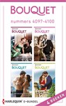 Bouquet e-bundel nummers 4097 - 4100 - Natalie Anderson ; Dani Collins ; Cathy Williams ; Melanie Milburne - 9789402542585
