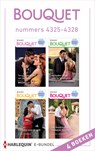 Bouquet e-bundel nummers 4325 - 4328 - Melanie Milburne ; Michelle Smart ; Kali Anthony ; Jackie Ashenden - 9789402555097