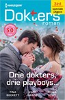 Drie dokters, drie playboys - Tina Beckett ; Kate Hardy ; Fiona Lowe - 9789402574814
