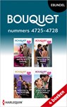 Bouquet e-bundel nummers 4725 - 4728 - Pippa Roscoe ; Maya Blake ; Millie Adams ; Annie West - 9789402582932